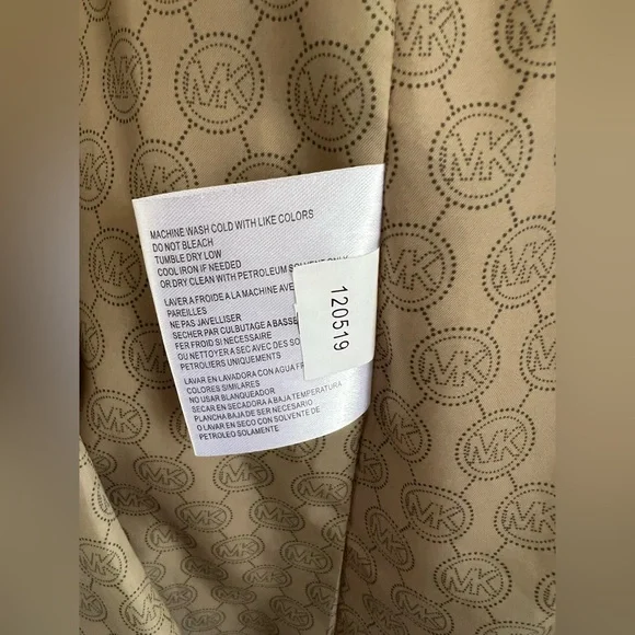 MK Trenchcoat Womens L - Picture 9 of 13